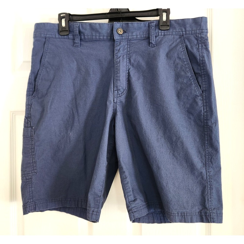 Clearwater Outfitters Blue Chino Men's Cargo Shorts Size 36W Classic Preppy